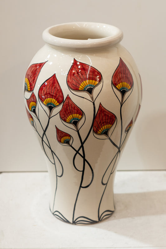 Vase h. 35 cm. - patter 027