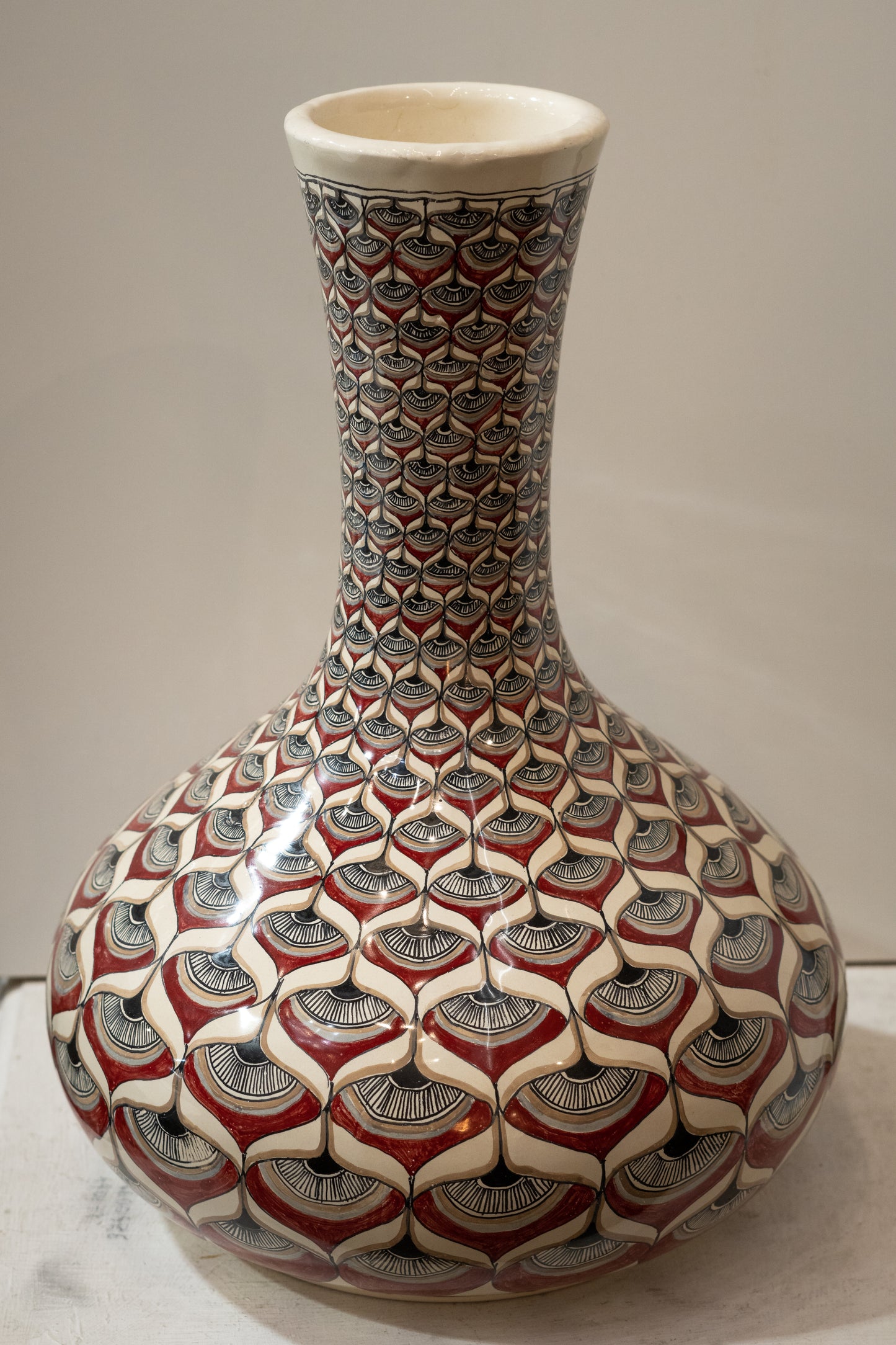 Vase h. 35 com. - pattern 029