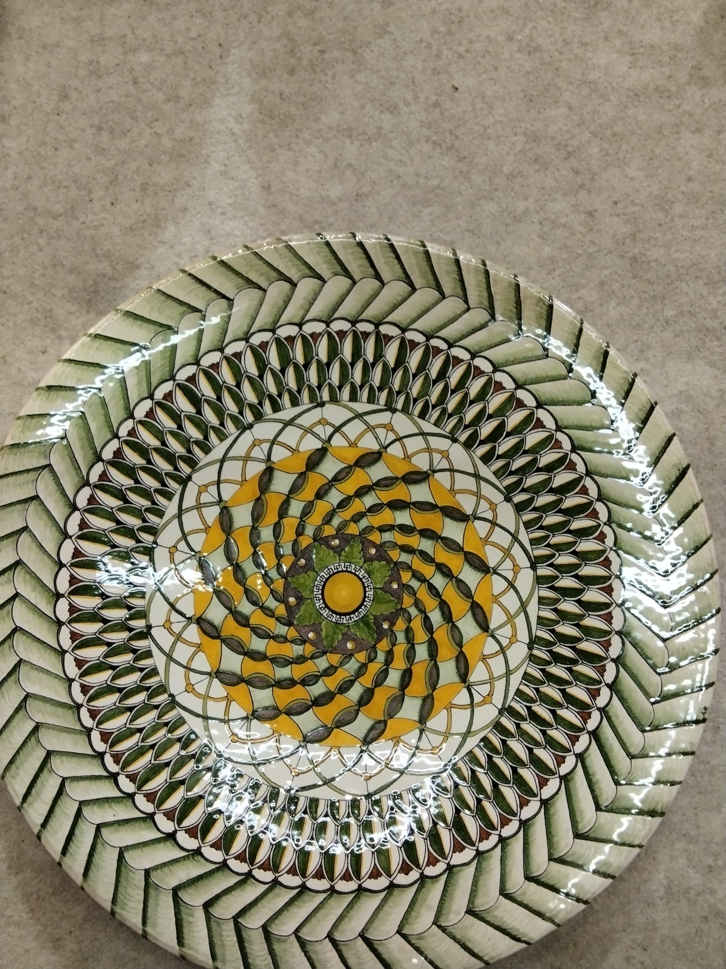 Plate Ø 35 cm - pattern 063