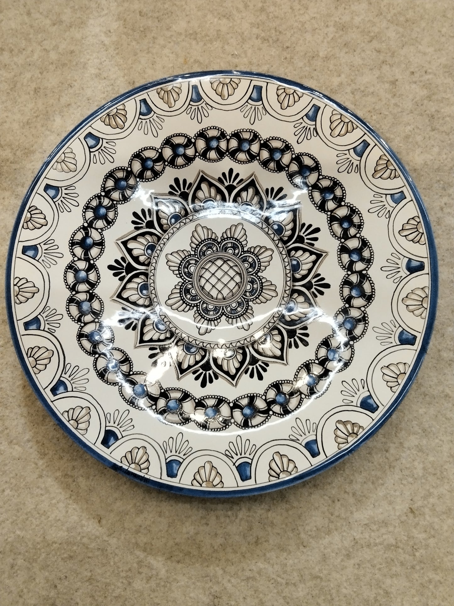 Plate Ø 25 cm - pattern 081